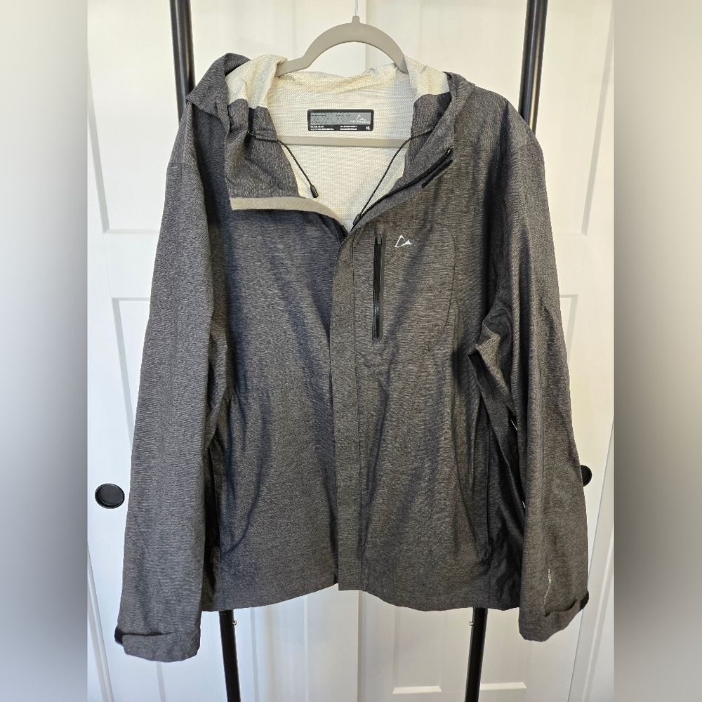 Paradox Outdoor Rain Jacket Mens XL Grey / Black